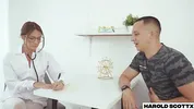 Sexual pervert is cured by Dr. Ashley Sanz by letting himself be fucked like a whore