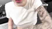 Poured sperm on a slutty stepsister