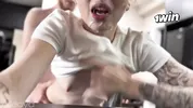 Poured sperm on a slutty stepsister