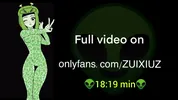 Alien Girl! Drooling, squirting and fucking my alien pussy a lot