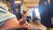 A stranger masturbated and sucked me on the train in public