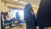 A stranger masturbated and sucked me on the train in public