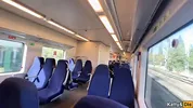 A stranger masturbated and sucked me on the train in public