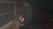 Bisexual Threesome with a Stranger - Outdoor at Night