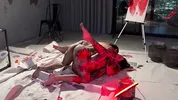I fucked my student in the ass to improve her grade on an art exam; I left her ass full of cum.