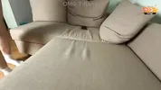 Casual sex featuring kinky pussy rubbing and a powerful cumshot. POV