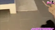 Real german couple fucking in the bedroom. Cumshot on pussy.
