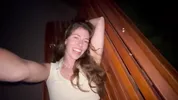 Nomadic Babe Stella Gray Finger Fucks Herself in Madrid