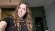 Nomadic Babe Stella Gray Finger Fucks Herself in Madrid