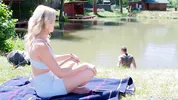 Outdoor Fun With Busty Babe Maya Rose