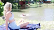 Outdoor Fun With Busty Babe Maya Rose