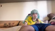 BRAZILIAN HATSUNE MIKU BLOWJOB AND CUM IN MOUTH ft. QroZne