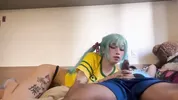 BRAZILIAN HATSUNE MIKU BLOWJOB AND CUM IN MOUTH ft. QroZne