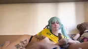 BRAZILIAN HATSUNE MIKU BLOWJOB AND CUM IN MOUTH ft. QroZne