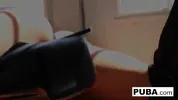 Sexy Asian hardbody Mia Lelani sticks a toy in her tight pussy