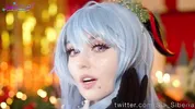 Merry Christmas with creampie for sweet Ganyu Sia Siberia