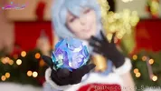Merry Christmas with creampie for sweet Ganyu Sia Siberia