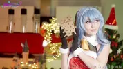 Merry Christmas with creampie for sweet Ganyu Sia Siberia
