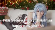 Merry Christmas with creampie for sweet Ganyu Sia Siberia