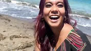 4’9 desi girl MiaZ gets fucked and creampie on first date