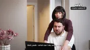 Secretary MariMoore deep-throats a cock and has rough sex with her boss while his wife is in the next room