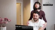 Secretary MariMoore deep-throats a cock and has rough sex with her boss while his wife is in the next room