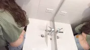 Sex in the bathroom at a party