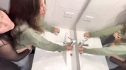 Sex in the bathroom at a party