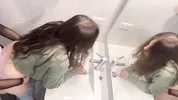 Sex in the bathroom at a party