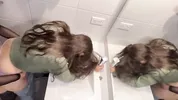 Sex in the bathroom at a party