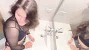 Sex in the bathroom at a party