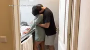 MY BEST FRIEND'S BOYFRIEND CUMMED ON MY BUTT AND IT MADE HER HORNY (ENGLISH SUBTITLES)