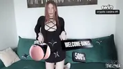 A young woman from Poland came to a porn casting to earn money.
