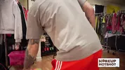 BTS - Petite Harmony Wonder Spreads Her Pussy During A Photoshoot!