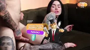 Fucking Her Tight, Pink Pussy Doggy Style And Cumming All Over Her Ass