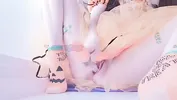 little halloween princess is a horny slut