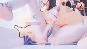 little halloween princess is a horny slut