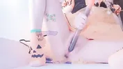 little halloween princess is a horny slut
