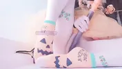 little halloween princess is a horny slut