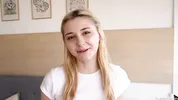 cute blonde fucked hard, rimjob, deepthoat by dadbod in casting