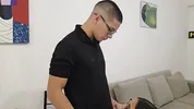 I teach my Roommate what a Good Blowjob is!