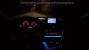 Picking up girl in leather coat