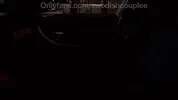Picking up girl in leather coat