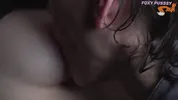 Extremely sensual stepsister's nipple sucking