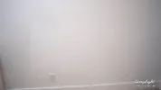 Step Mom caught Step Son jerking off and helps to cum quick on her pussy while her Husband is home