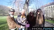 Katy And Mia’s Easter Egg Hunt Ends In Gushing Pussies!