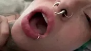 Intense fucking after a nice blowjob. Goth Slut cums on your cock