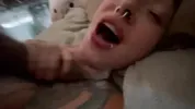 Intense fucking after a nice blowjob. Goth Slut cums on your cock