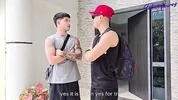 I have a threesome with my boyfriend and his friend on the beach