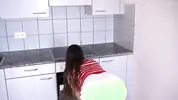 Neighbor Fixes My Oven So I Let Him Fuck Me - Blowjob, Doggy, Cum Swallow